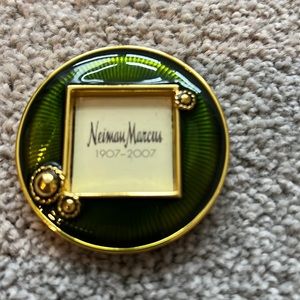 Jay Strongwater Emerald Green Mini Picture Frame